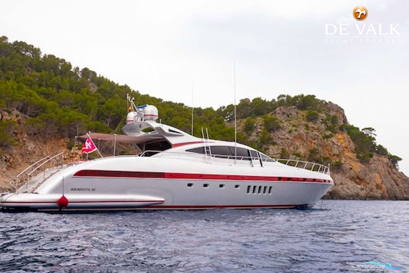 Mangusta 92 Motorbåt 2007, med Mtu motor, Frankrike