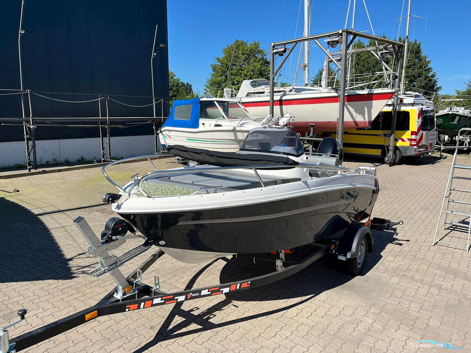 Marine Time QX460 Motorbåt 2022, med Suzuki DF50A motor, Tyskland