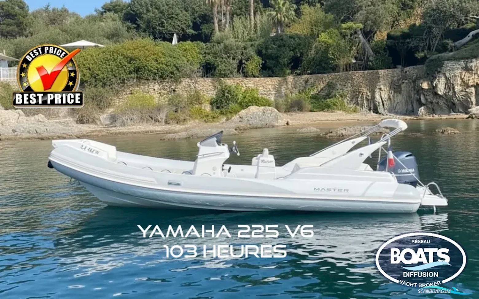 Master 699 Motorbåt 2020, med Yamaha motor, Frankrike