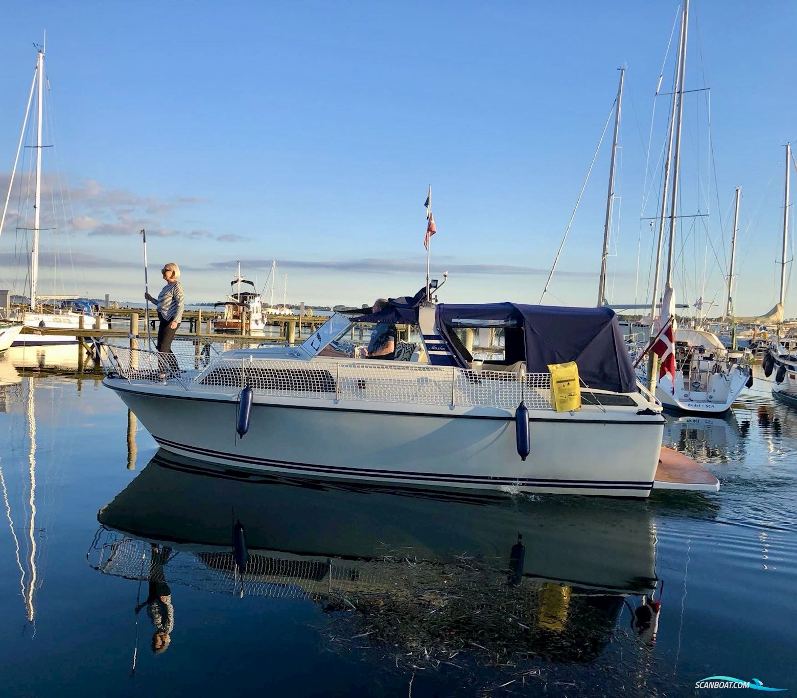 Maxim Maxi 26 Motorbåt 1980, med Volvo Penta MD21b motor, Danmark