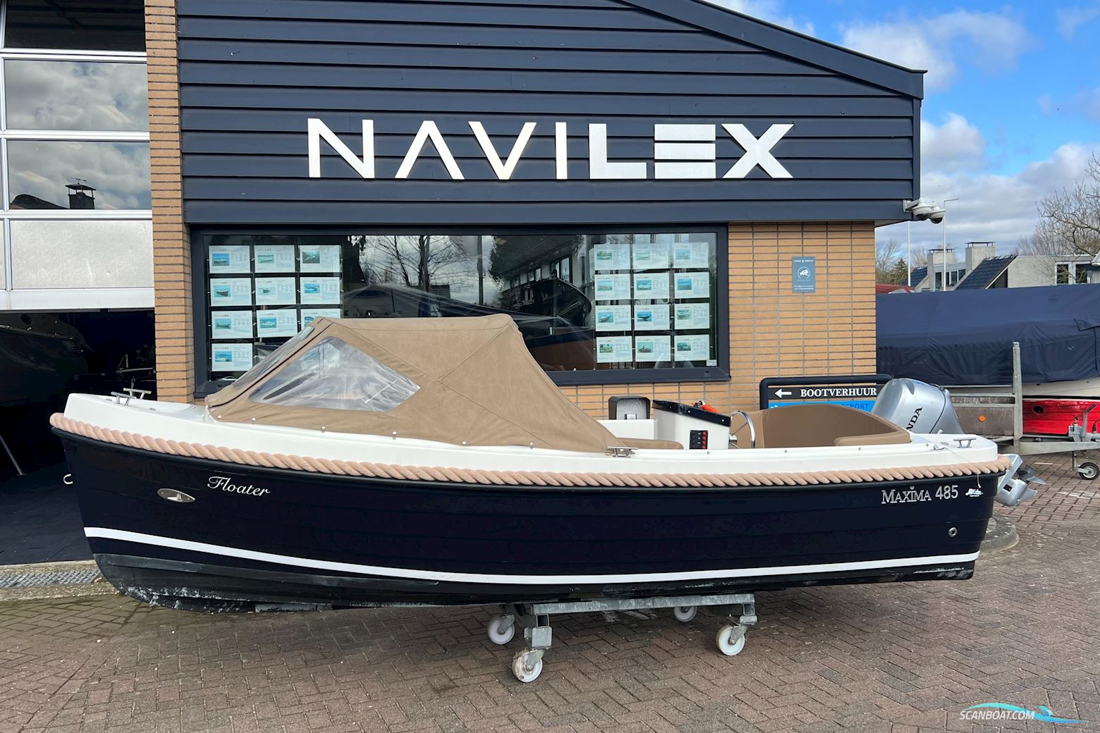Maxima 485 Sloep Motorbåt 2022, med Honda motor, Holland