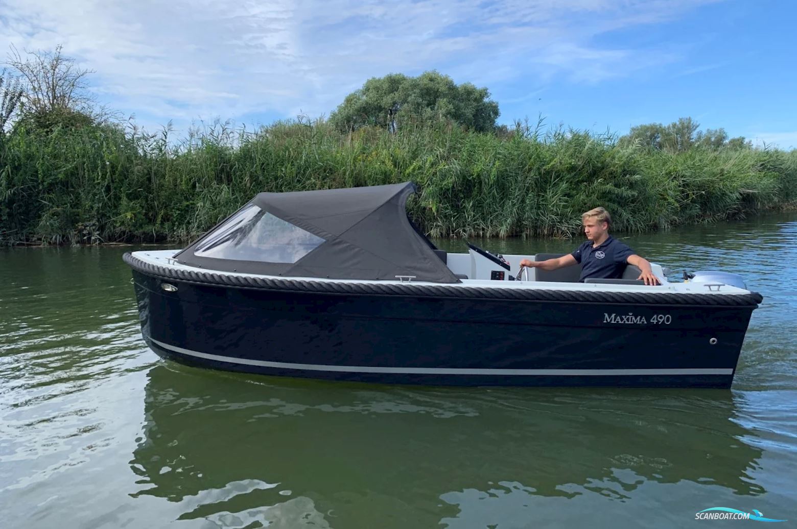Maxima 490 Electric Motorbåt 2026, med E-Propulsion 3 KW motor, Danmark