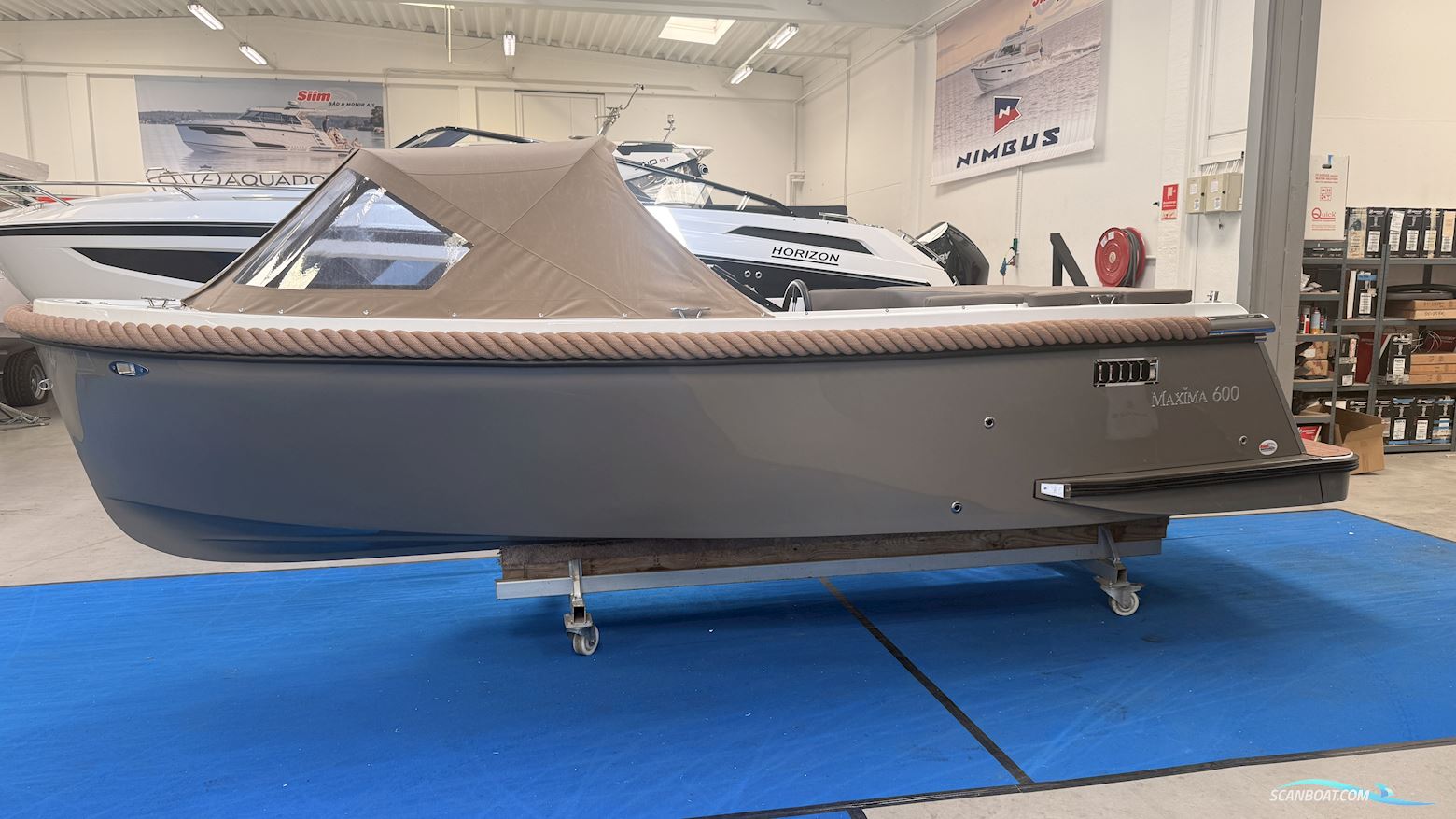Maxima 600 Motorbåt 2026, med Mercury 20 hk 4-takt motor, Danmark