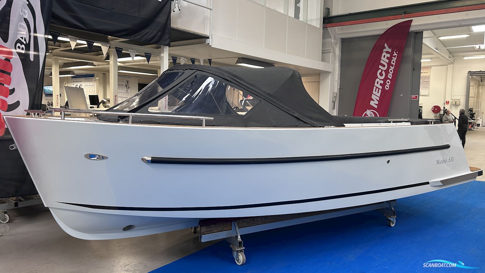 Maxima 630 Motorbåt 2026, med Mercury 20 hk 4-Takt motor, Danmark