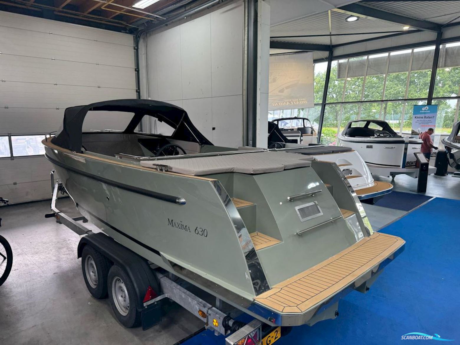 Maxima 630 Tender met boegschroef