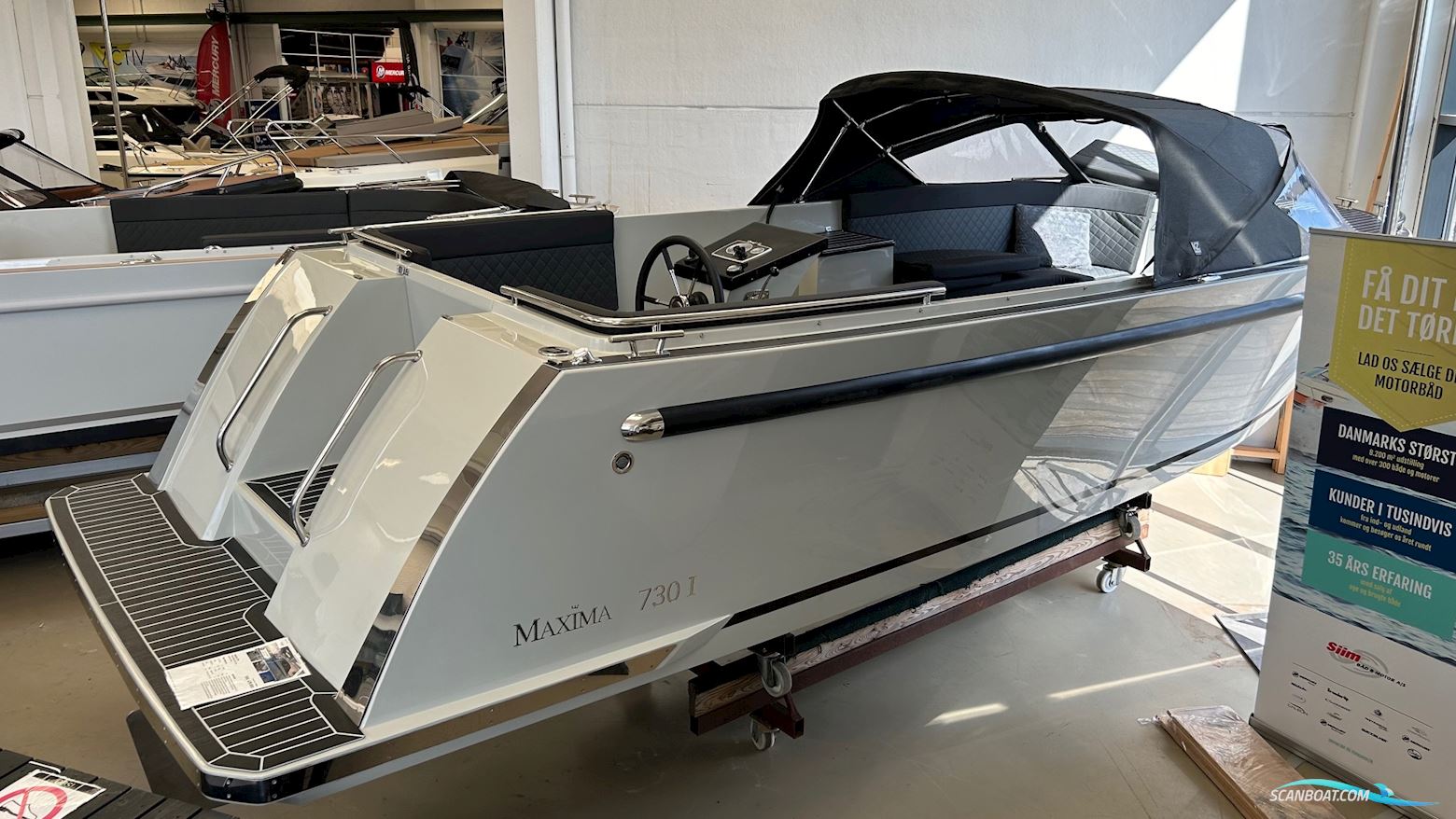 Maxima 730I Motorbåt 2025, med Vetus Diesel motor, Danmark