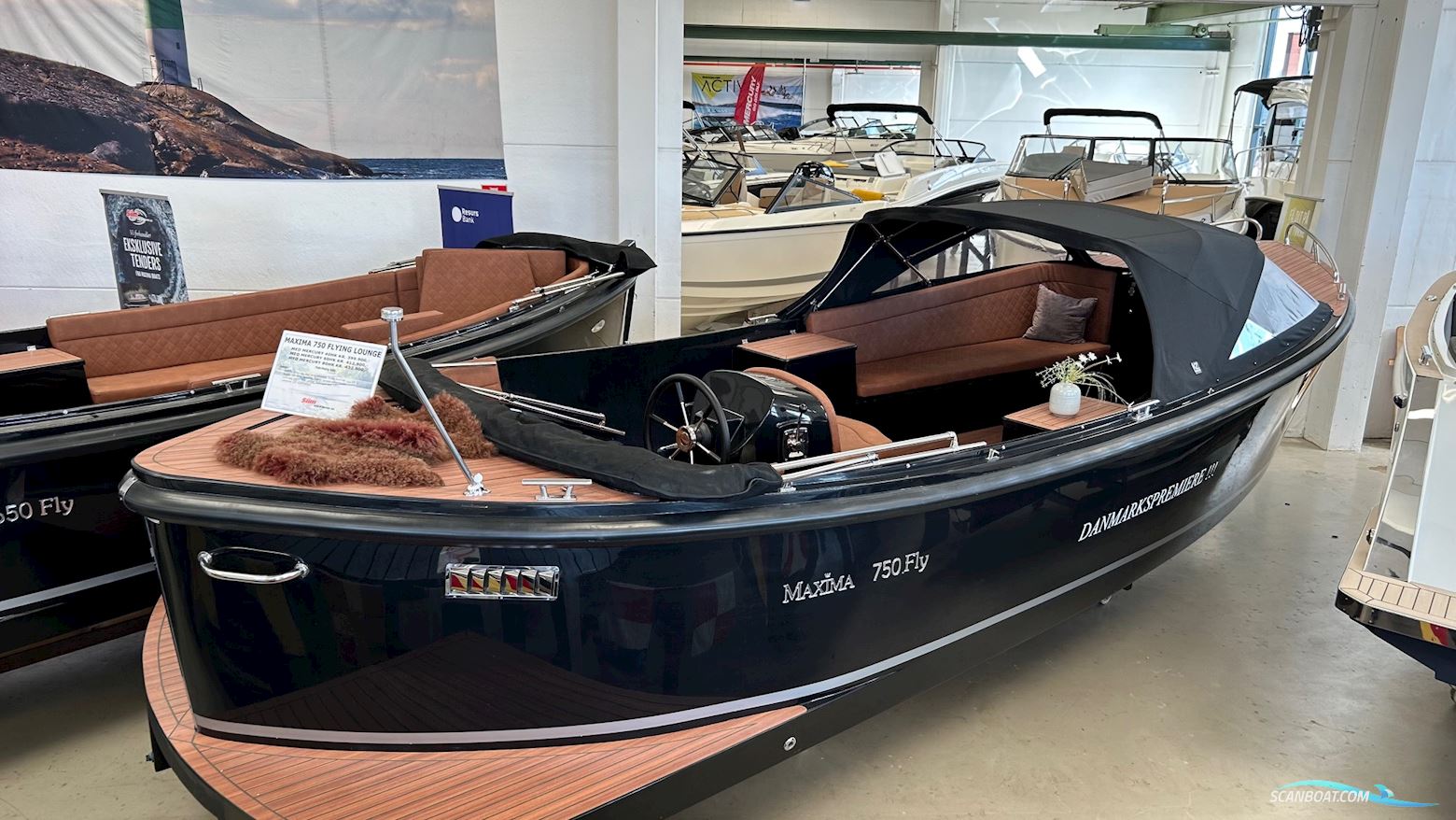 Maxima 750 Flying Lounge Motorbåt 2025, Danmark