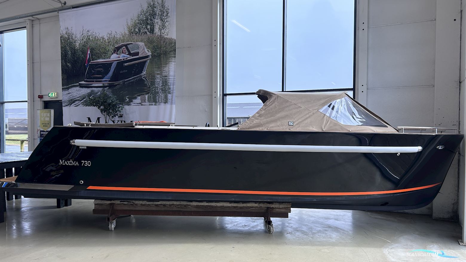 Maxima Maxima 730 Motorbåt 2026, med Mercury 20 hk 4-Takt motor, Danmark