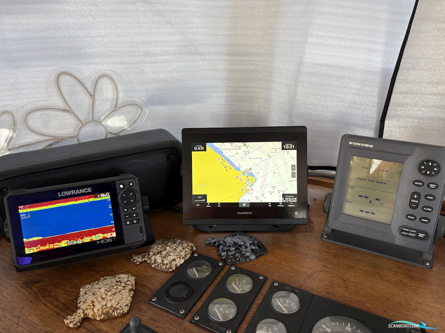 Merivene 1210 Fishmaster Trawler/dykkerbåd. NEDSAT