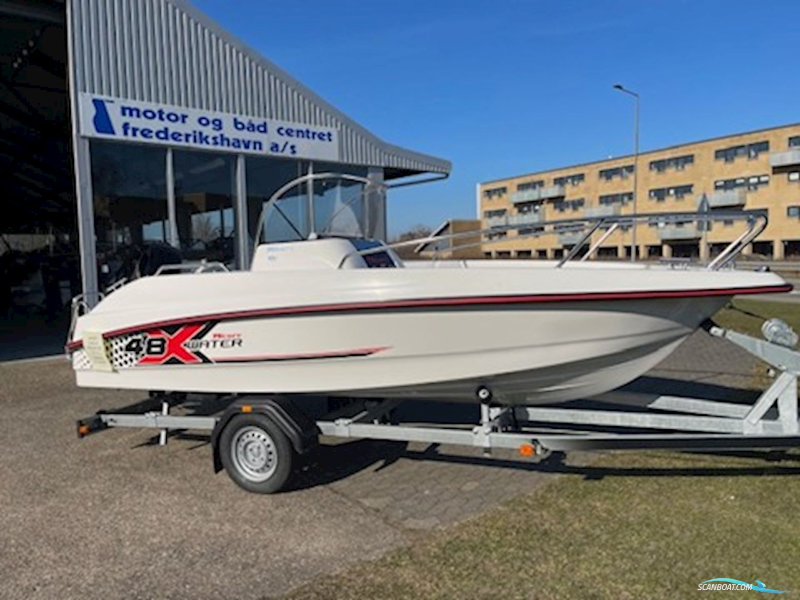 Micore XW 48 med Mercury F50 EFI ELPT Motorbåt 2024, med Mercury motor, Danmark