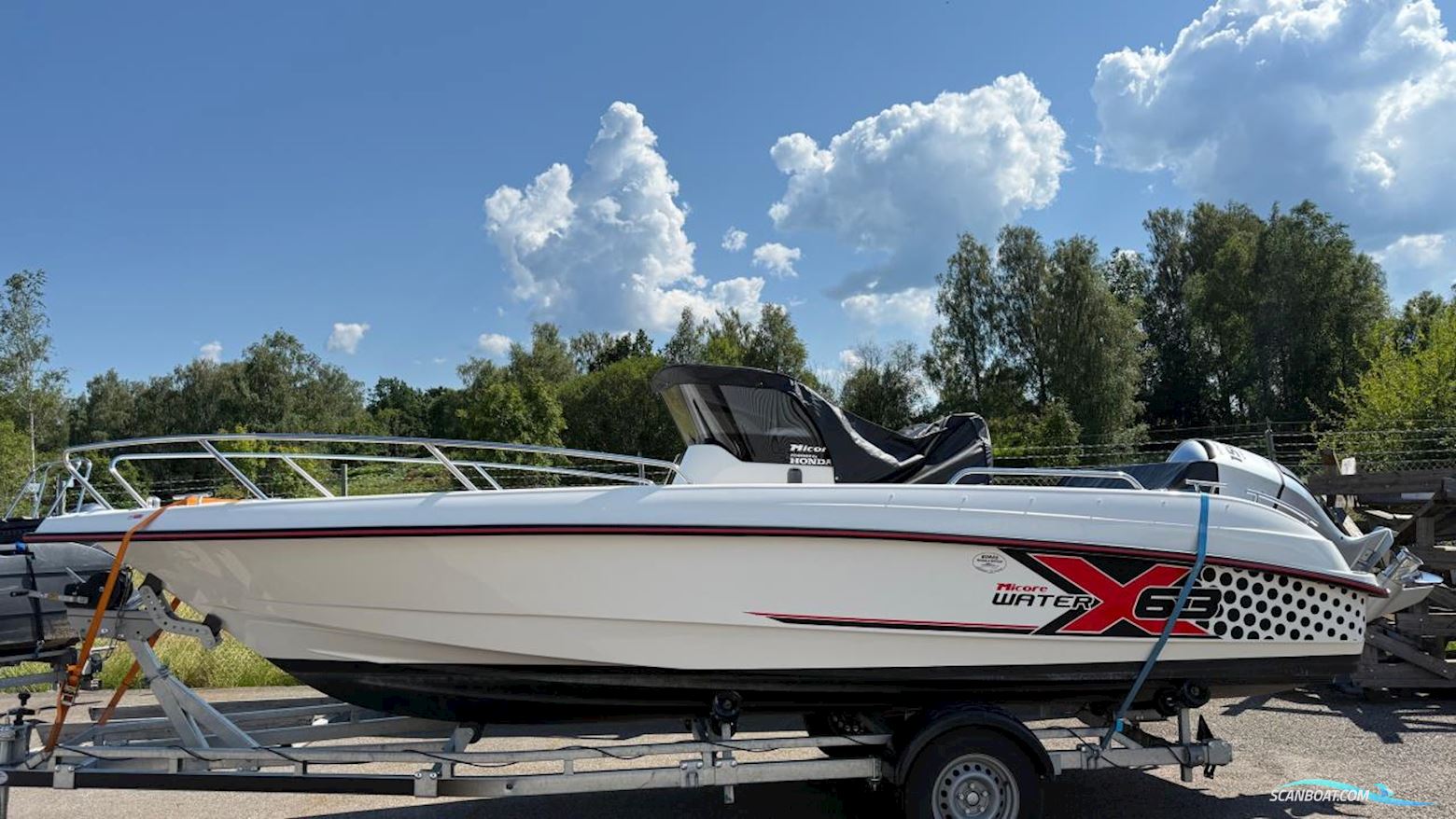 MICORE XW63CC Motorbåt 2023, med Honda motor, Sverige