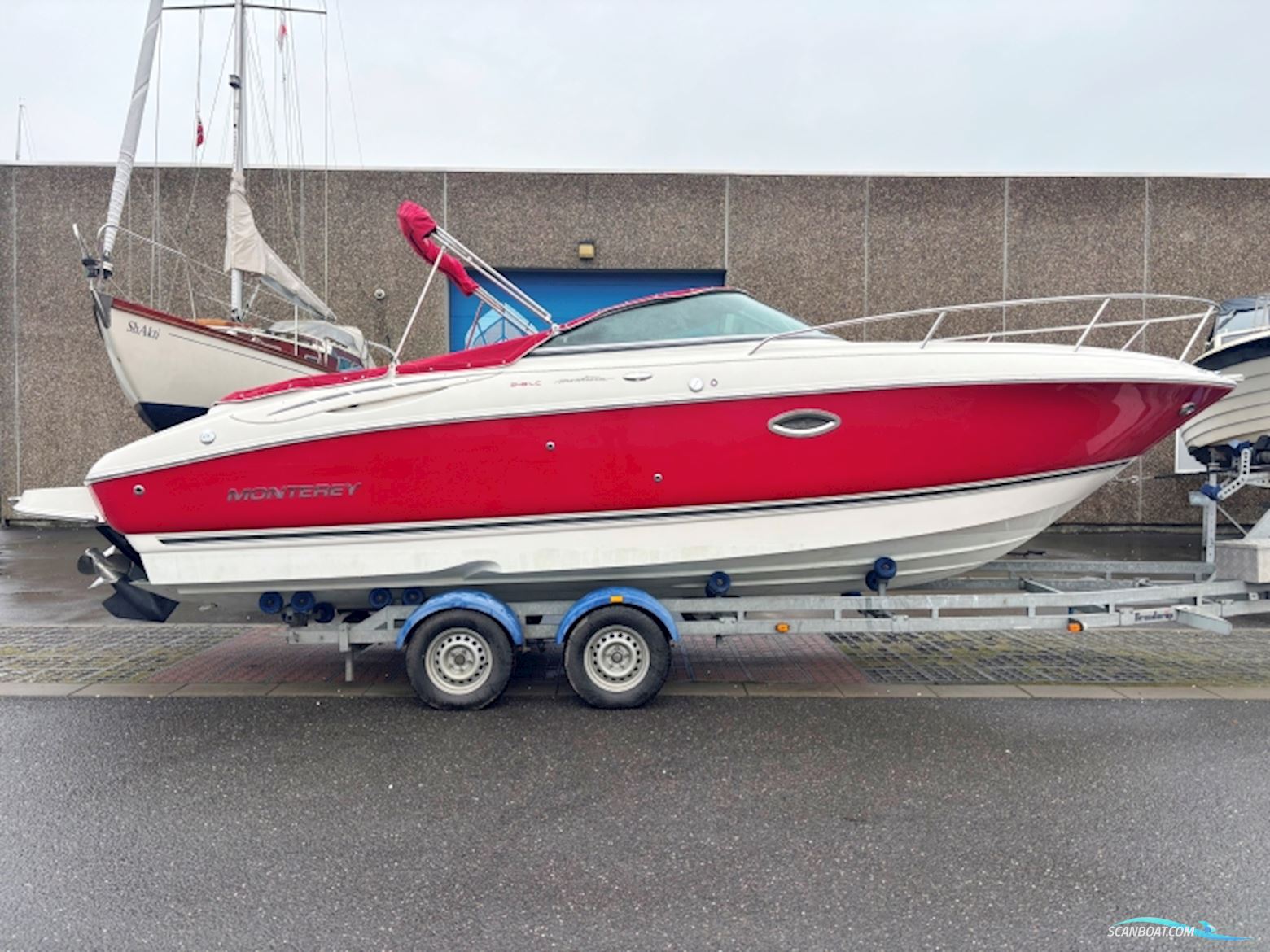 Monterey 248 LC Montura Motorbåt 2007, med Mercruiser motor, Danmark