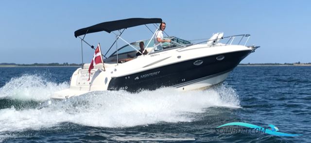 Monterey 250 Cruiser Motorbåt 2005, med Mercruiser 6,2 Mpi motor, Danmark