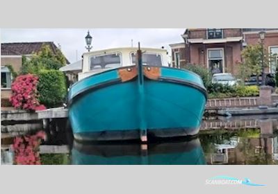 Motor Tjalk Skûtsje Motorbåt 1898, med Mercedes motor, Holland