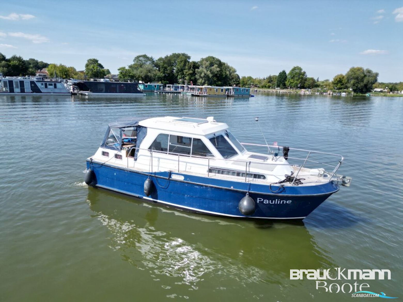 Müritz-Yacht Management Aquila 900 Traveller Motorbåt 2009, med Volkswagen Group motor, Tyskland