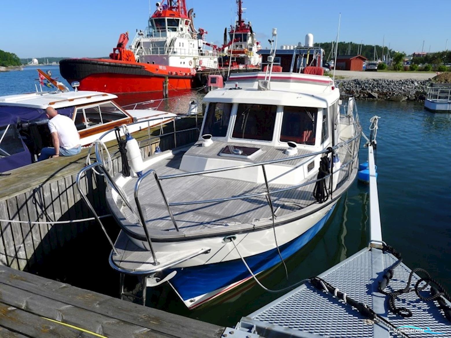 Najad Trawler 37 Flyb.