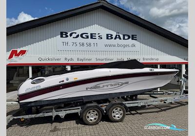 Nautique 226 Limited med 375 hk ZR6 8,1L V8 i/o og 3000 kg Humbauer bådtrailer - Engros til CVR nummer Motorbåt 2004, med Andet motor, Danmark