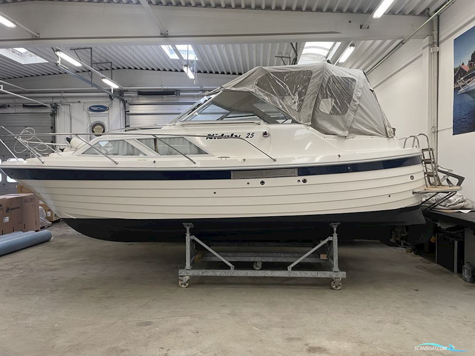 Nidelv 25 Classic Motorbåt 2002, med VW Marine 5 Cylinder motor, Danmark