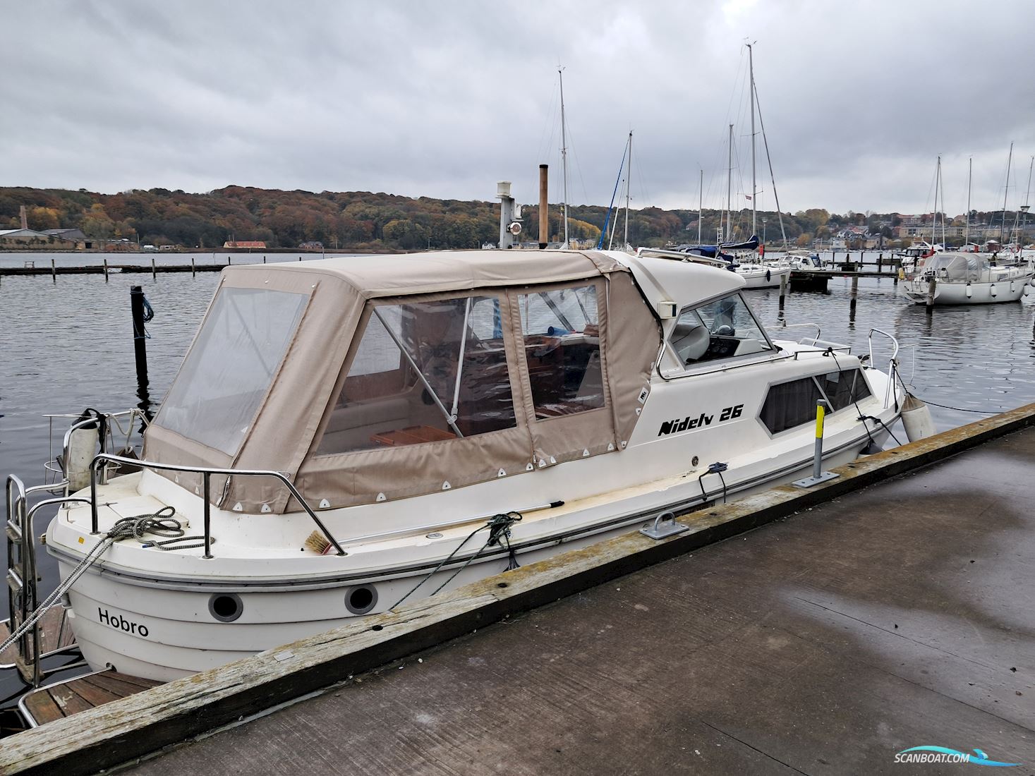 Nidelv 26 Motorbåt 1991, med Volvo Penta motor, Danmark