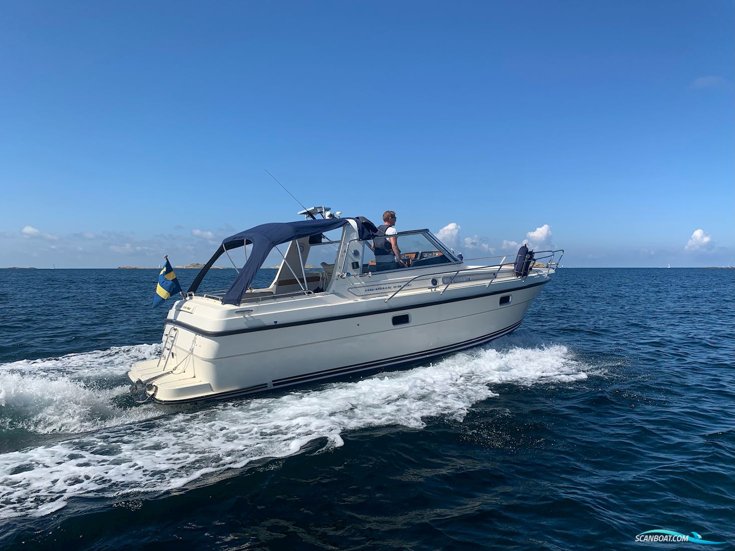 Nimbus 28 DC Motorbåt 1987, med Ad41 motor, Sverige
