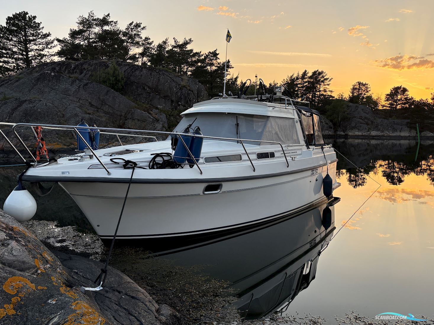 Nimbus 3003 Motorbåt 1989, med Volvo Penta TAMD41a motor, Danmark