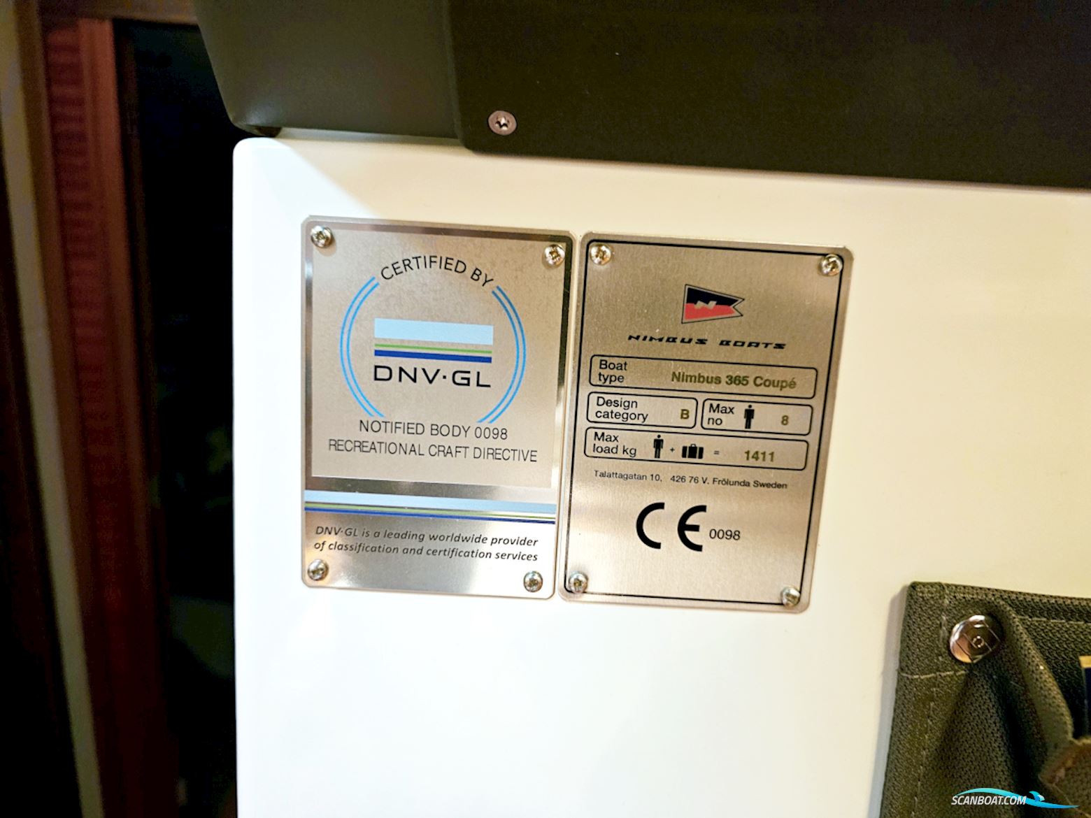 Nimbus 365 Coupe Volvo Penta D6-435 EVC II