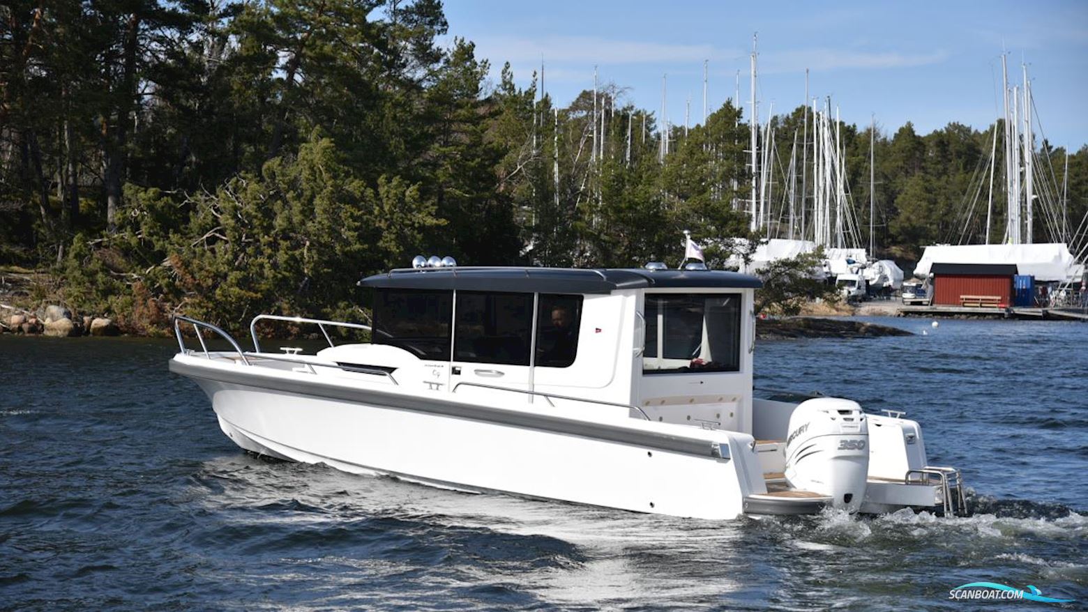 Nimbus Commuter 9 Motorbåt 2019, med Mercury motor, Sverige