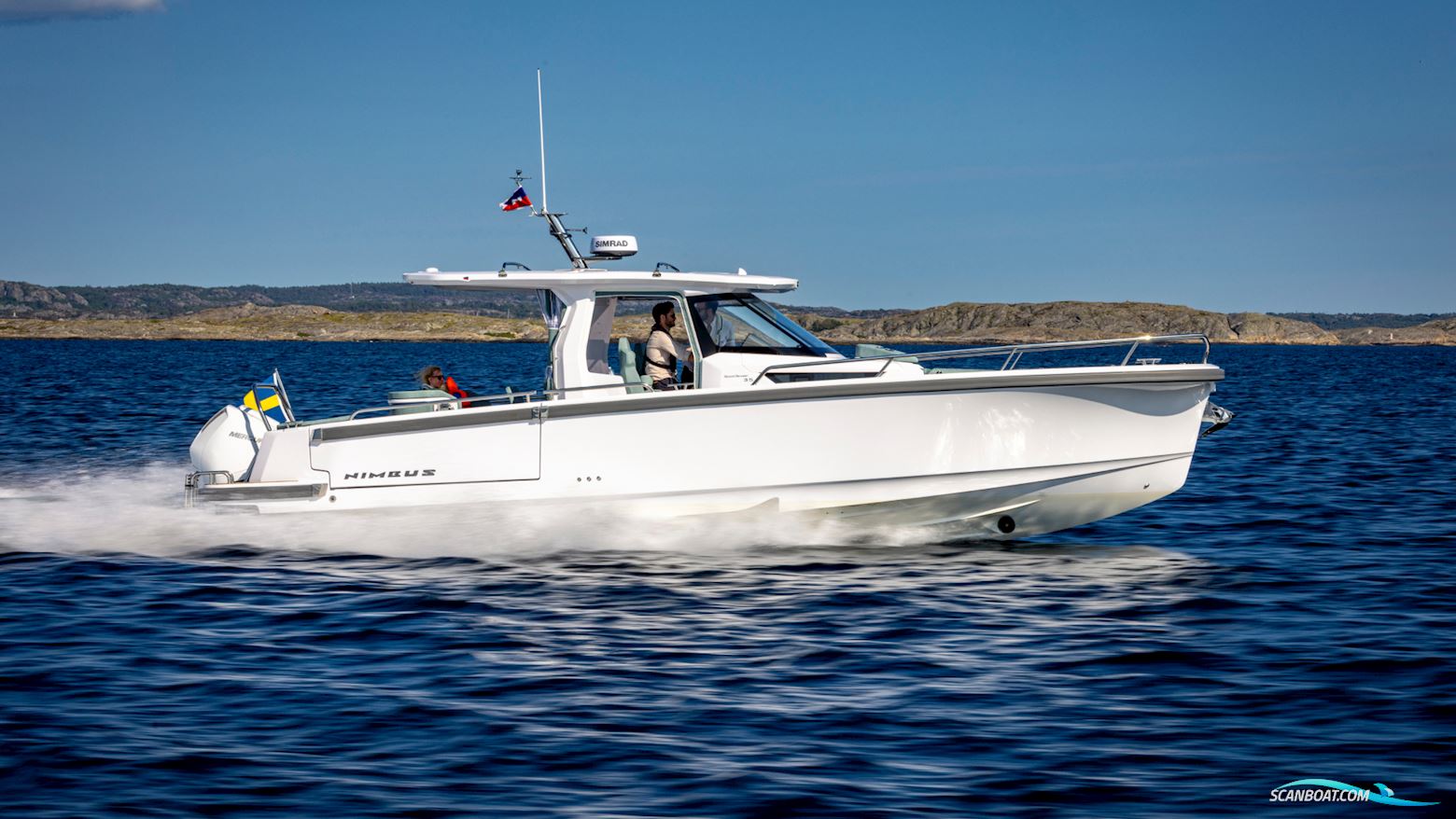 Nimbus Sport Tender 35 Motorbåt 2026, med Mercury motor, Danmark