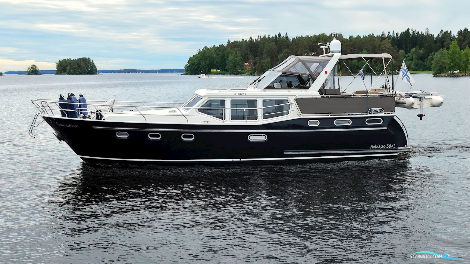 Noblesse 38 XL Motorbåt 2007, med Volvo Penta D3-130 motor, Finland