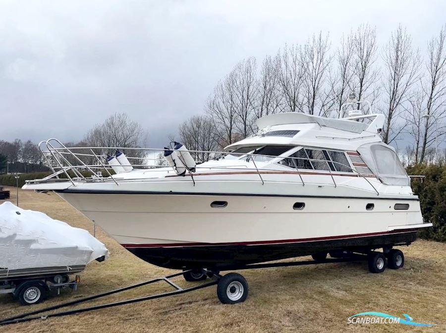Nord West 410 Flybridge Motorbåt 1999, med 2 x Volvo Penta Kad44 Edc motor, Sverige