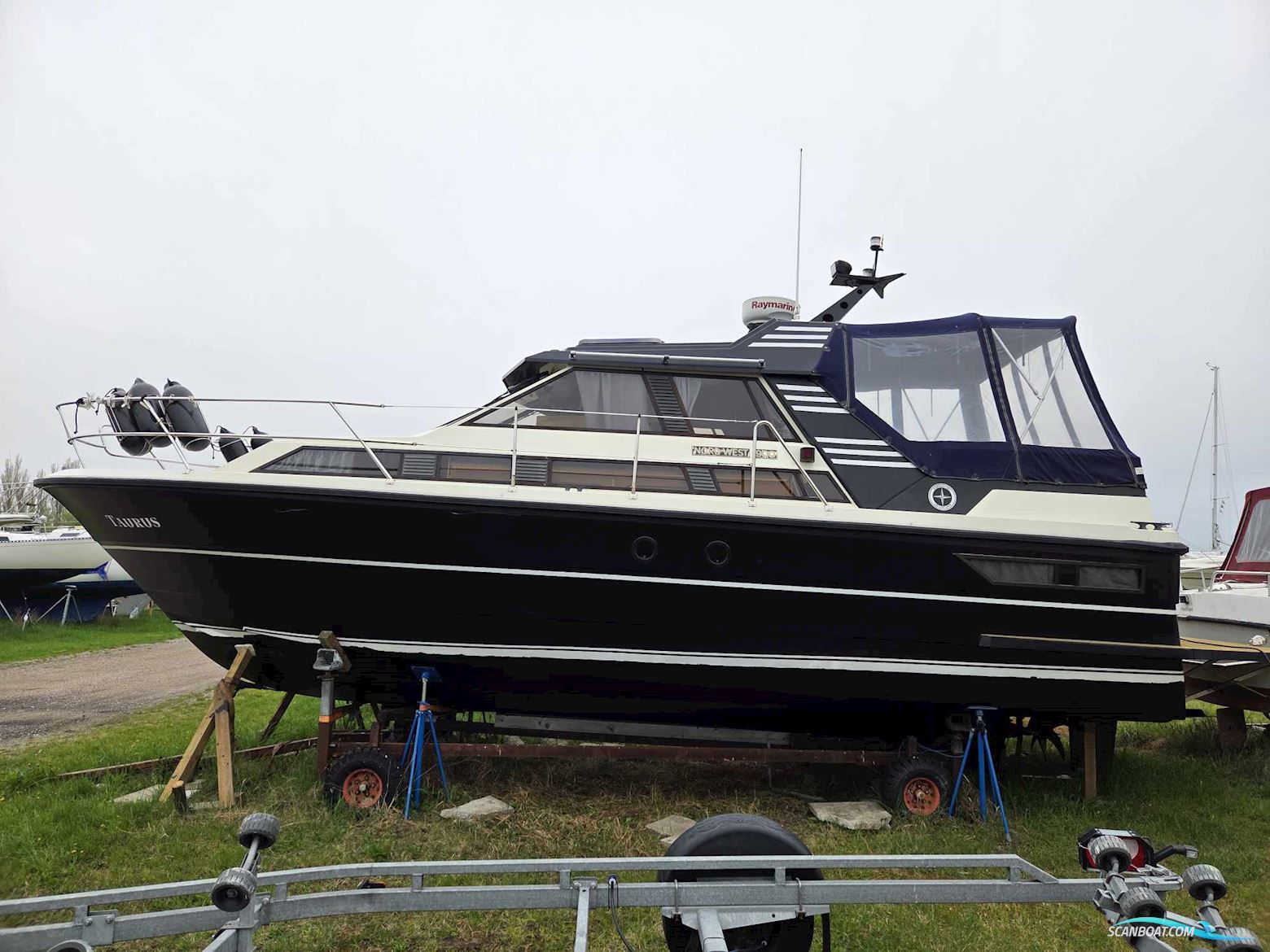 Nord West 900 Motorbåt 1987, med Perkins motor, Danmark