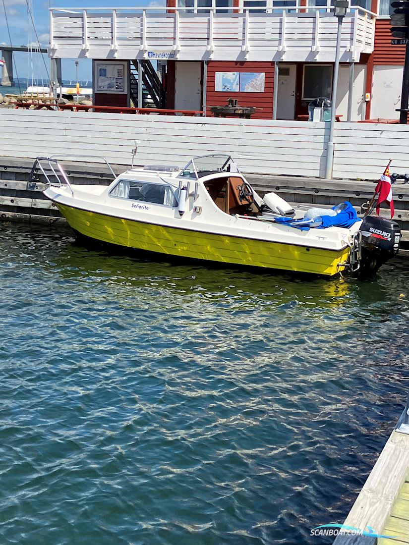 Nordan 18 Motorbåt 1985, med Suzuki motor, Danmark