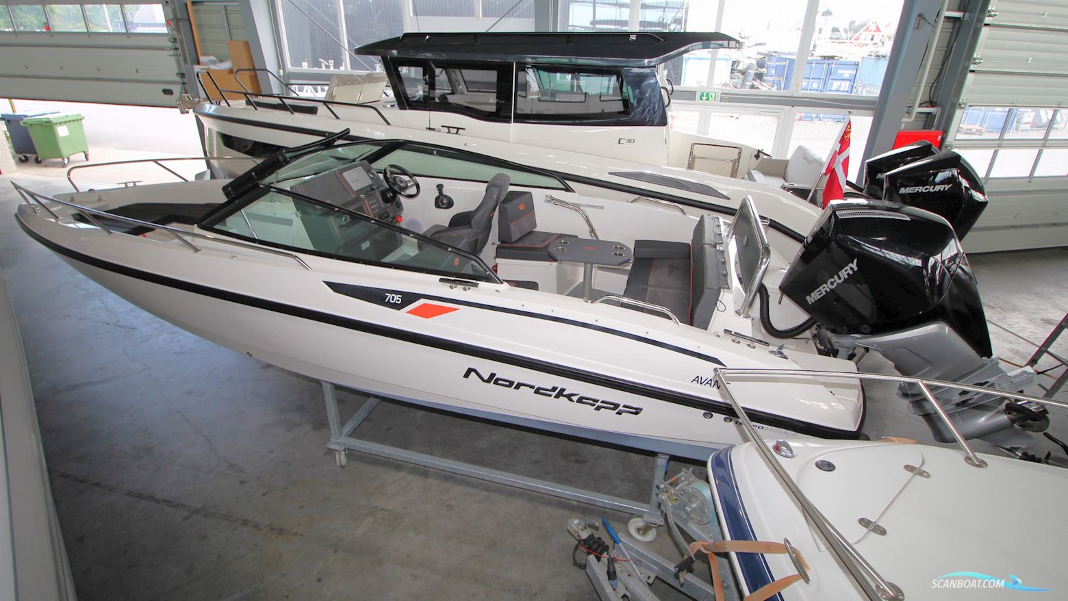 Nordkapp 705 Avant Motorbåt 2018, med Mercury motor, Danmark