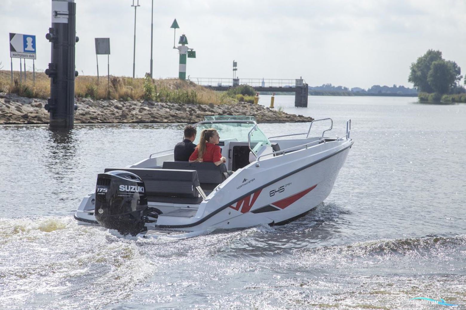 Northmaster 645 Open Motorbåt 2023, med Suzuki 175 pk Atl motor, Holland