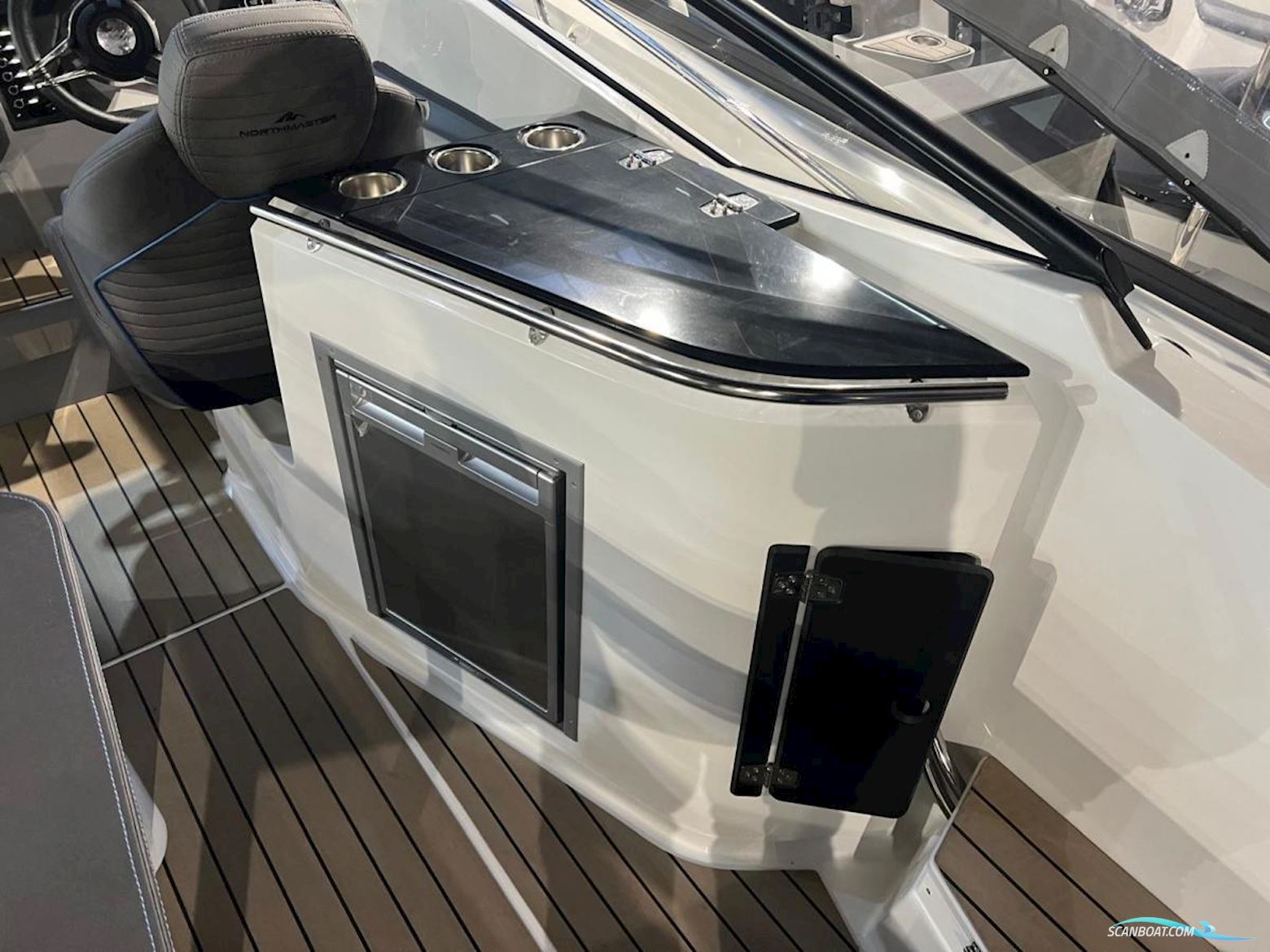 NorthMaster 760 Cruiser. Dit schip is aanwezig op de Suzuki stand van hiswa te water 2026.