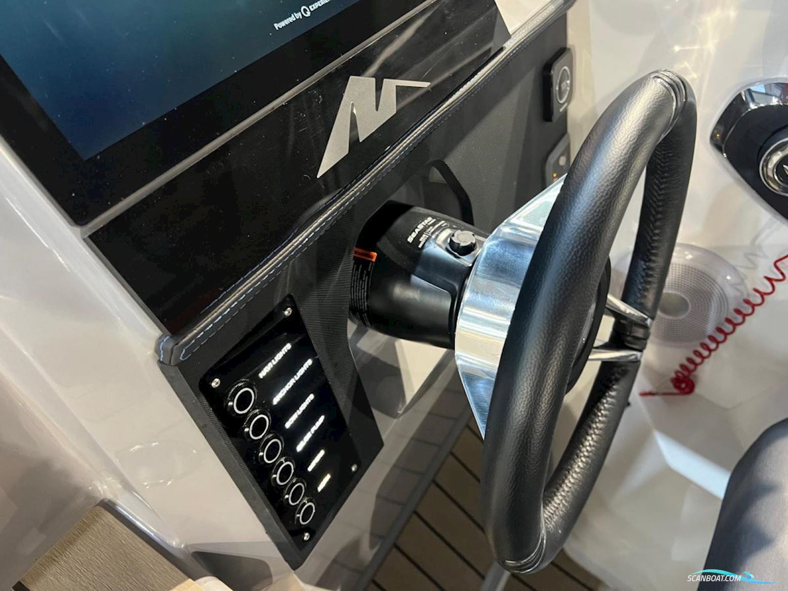 NorthMaster 760 Cruiser. Dit schip is aanwezig op de Suzuki stand van hiswa te water 2026.