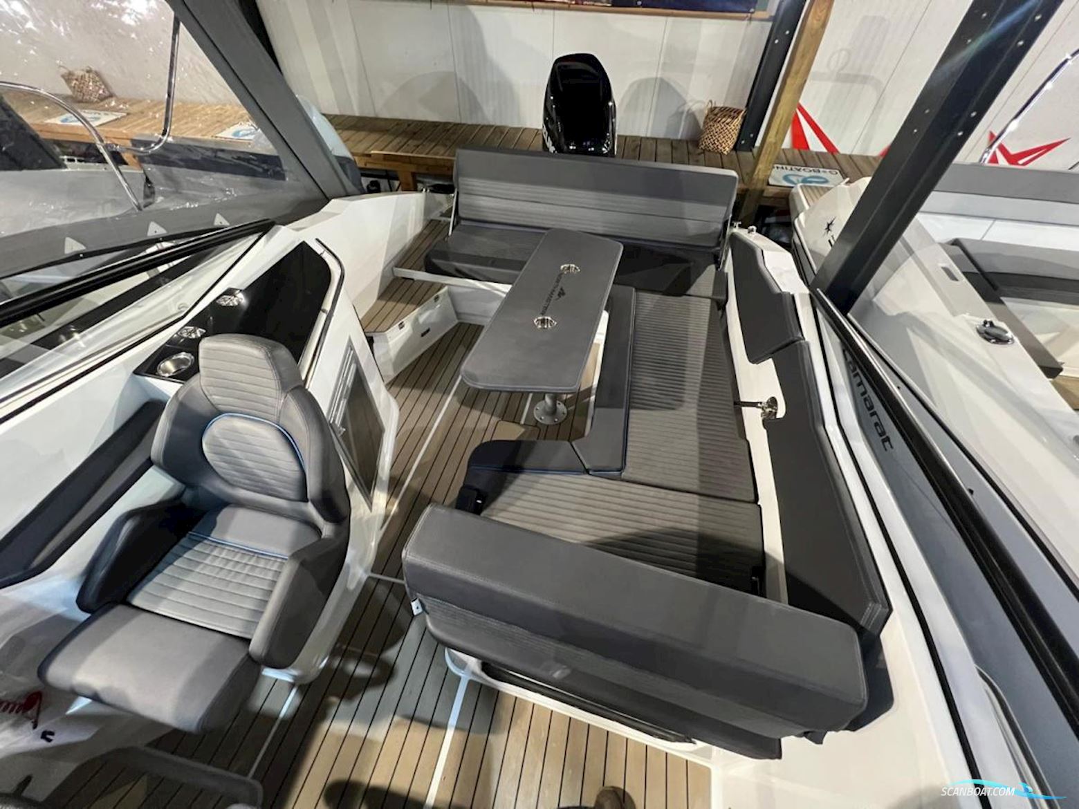 NorthMaster 760 Cruiser. Dit schip is aanwezig op de Suzuki stand van hiswa te water 2026.