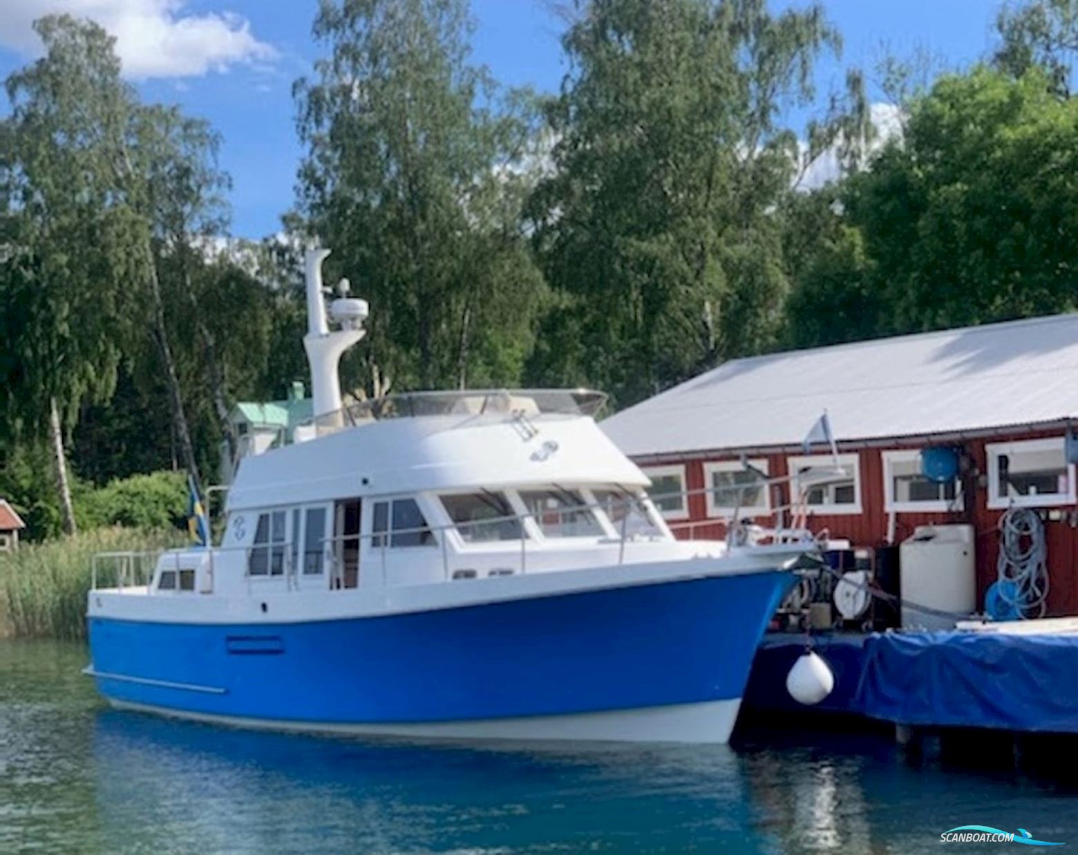 Ocean Alexander 423 Classico Motorbåt 2000, med Caterpiller 3208 motor, Sverige