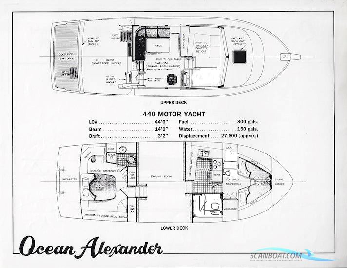 Ocean Alexander 440 Cockpit Motor Yacht