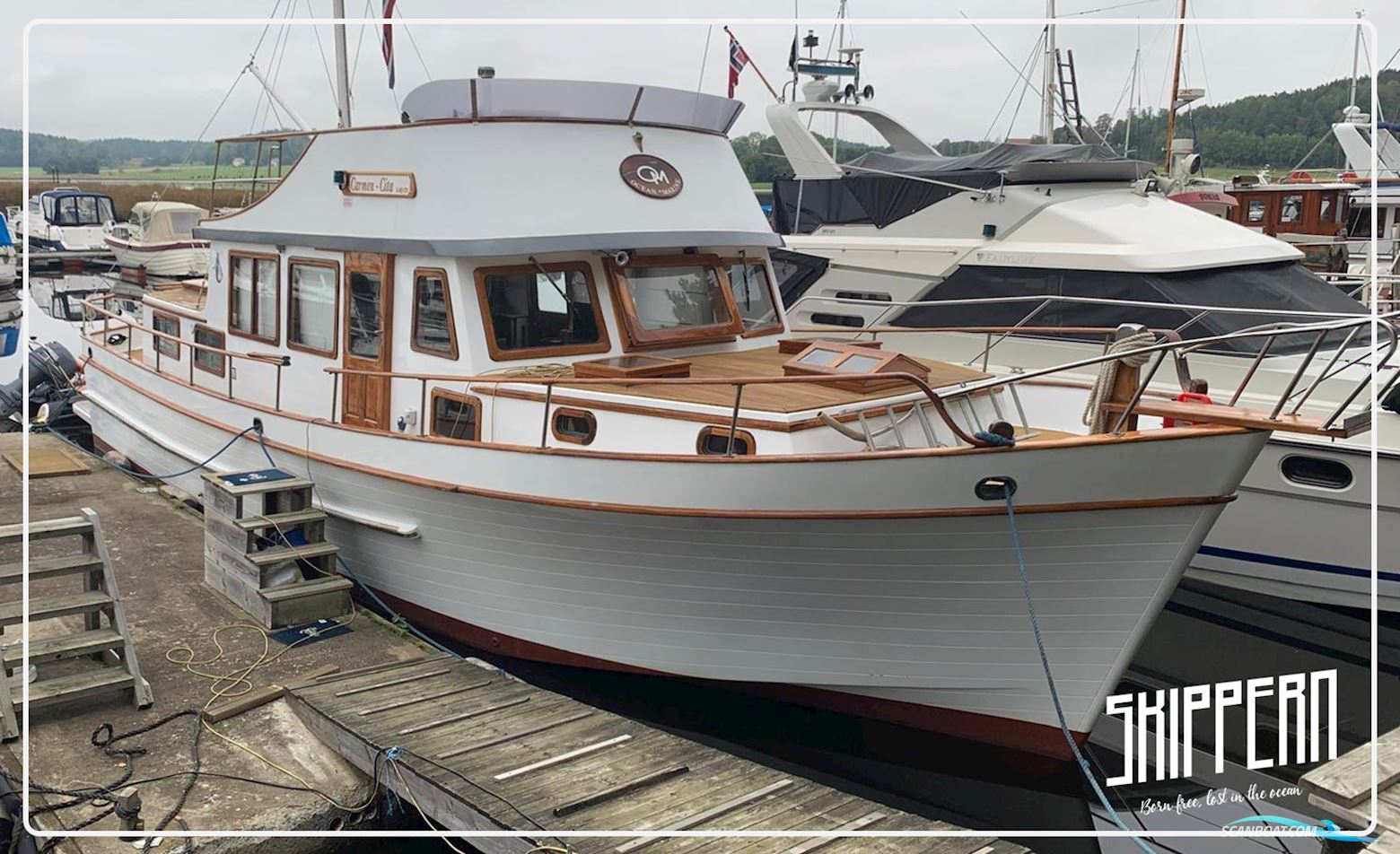 Ocean Marine 44  Motorbåt 1978, med Ford Lehman motor, Norge