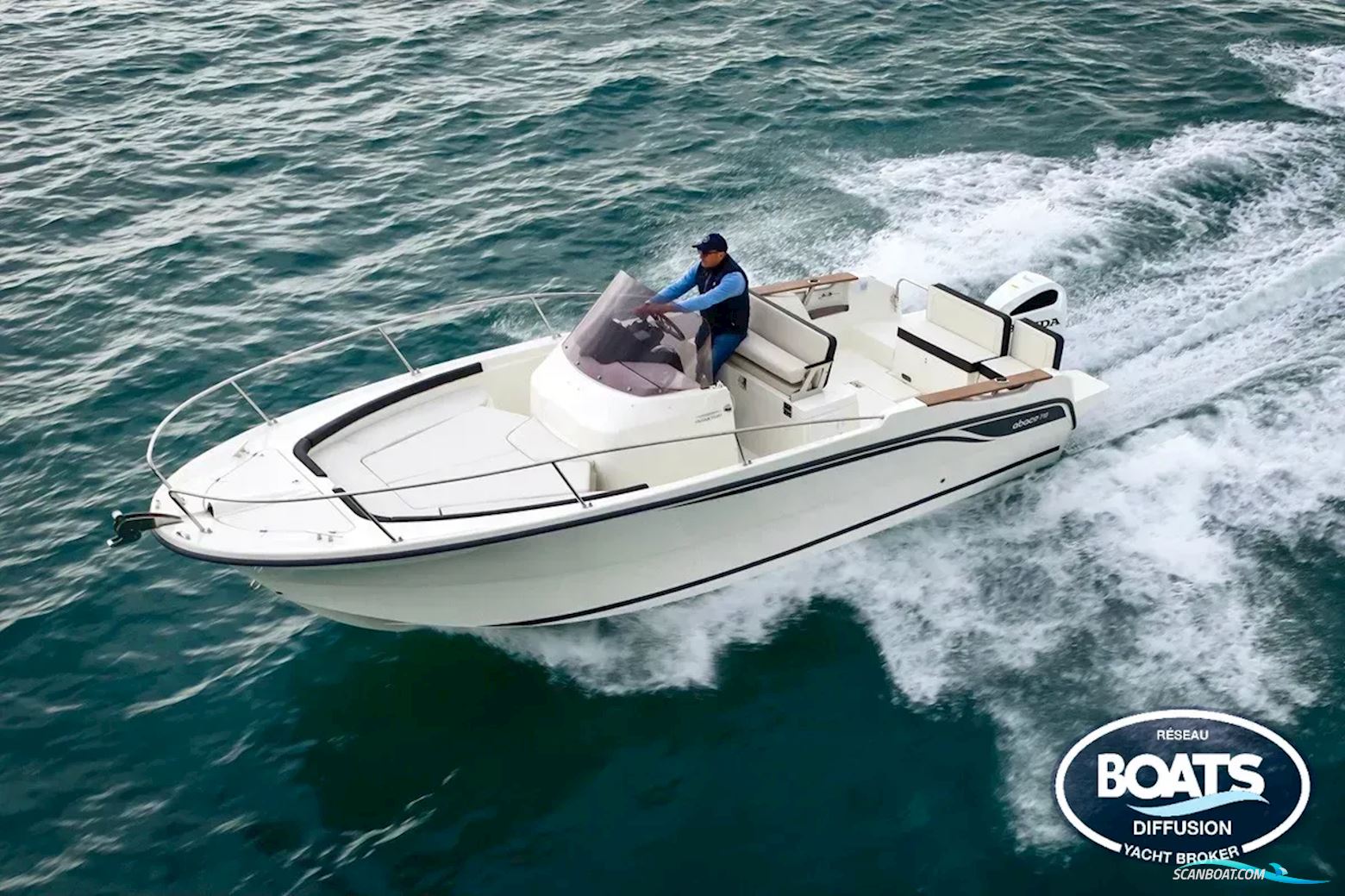 Ocqueteau Abaco 710 Motorbåt 2025, med Suzuki motor, Frankrike