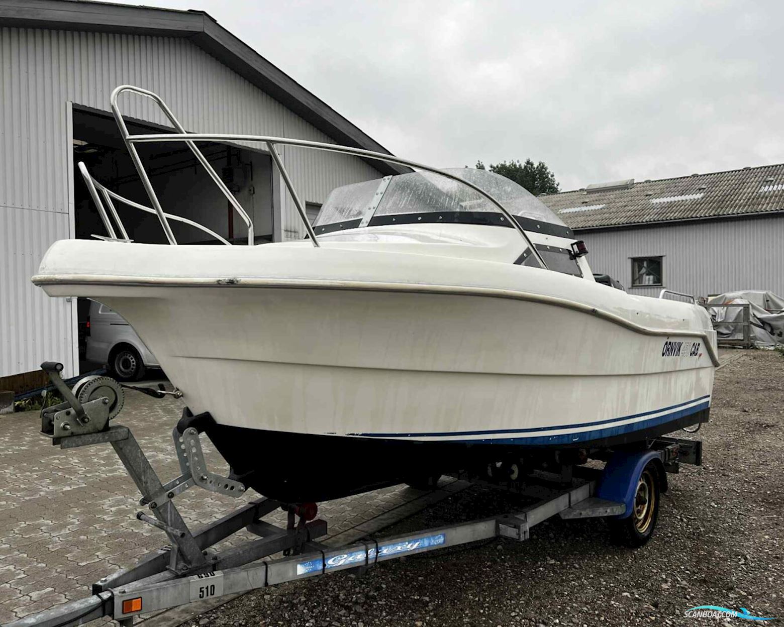 Ørnvik 450 CAB med trailer