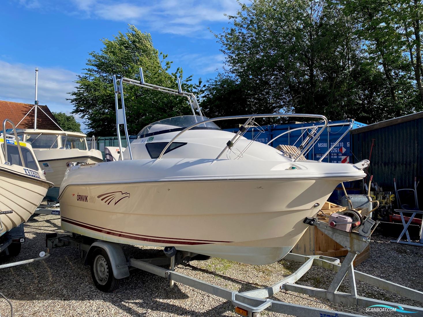 Örnvik 460 Motorbåt 2005, med Mariner 40 motor, Danmark