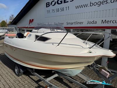 Ørnvik 470 Cruiser Med 40 hk Mercury-Efi og 1000 kg Brenderup Bådtrailer Motorbåt 2008, med Mercury motor, Danmark