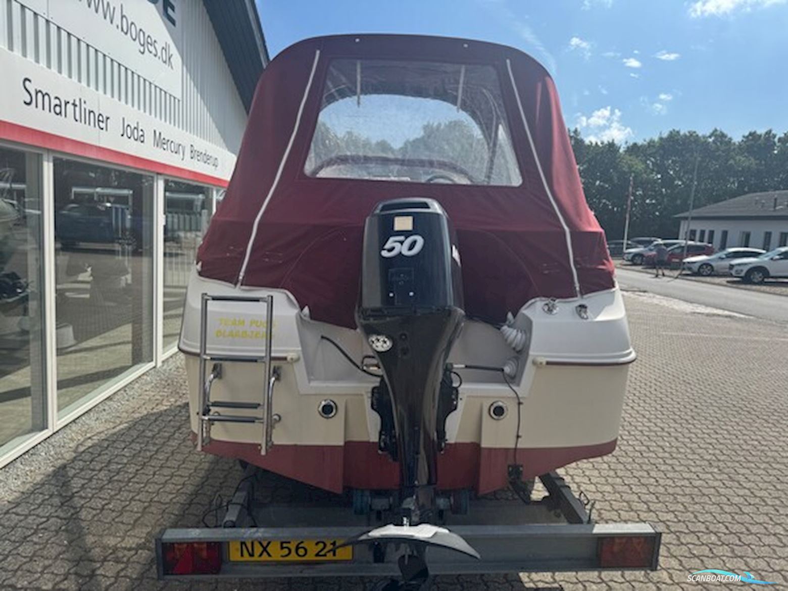 Örnvik 470 Cruiser Med 50 hk Mercury-Efi 4 Takt og 1000 kg Galaxy Bådtrailer