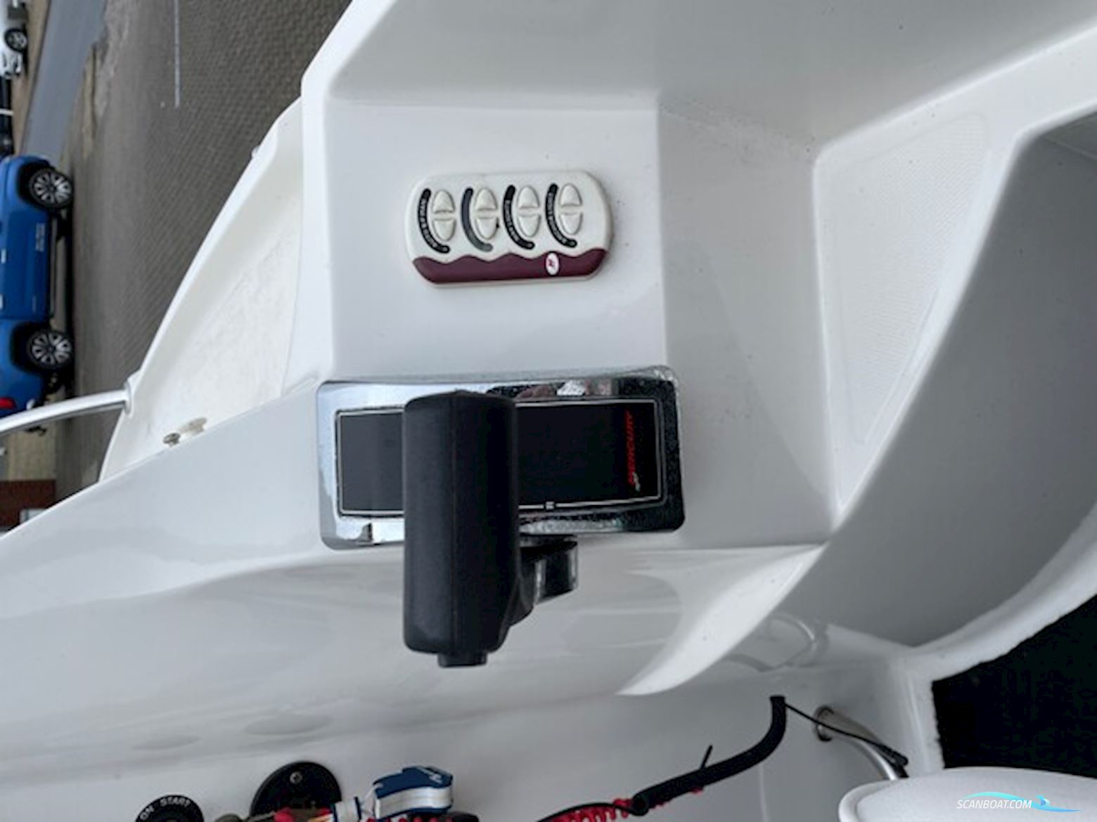 Ørnvik 470 Cruiser med 60 hk Mariner-EFI 4 takt og 1000 kg Brenderup bådtrailer - SOLGT