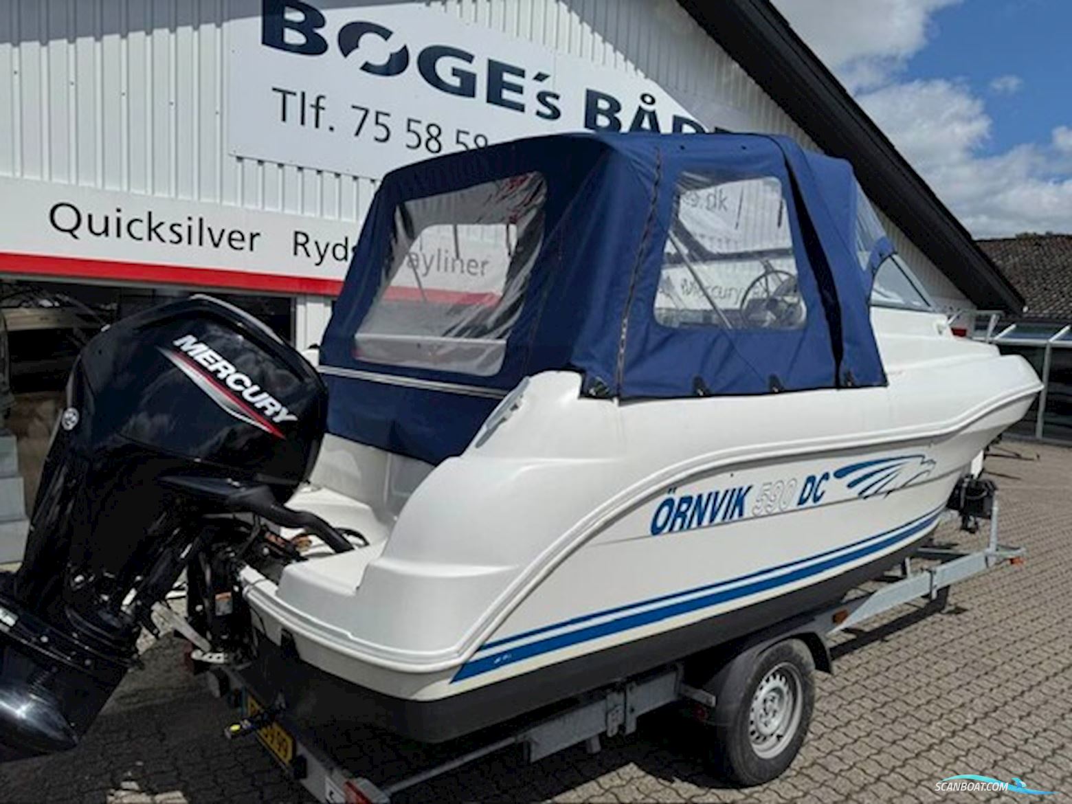 Ørnvik 590 DC Med F115 Mercury-Efi CT 2,1L og Udstyr