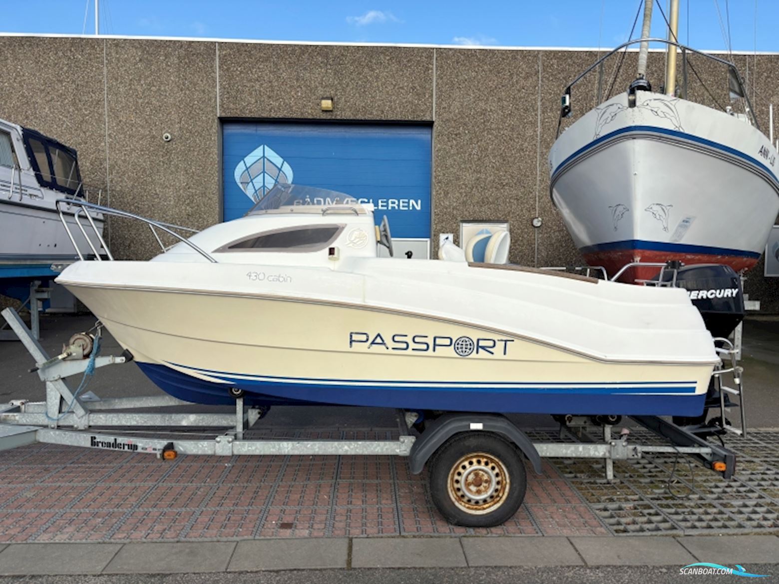 Ørnvik Passport 430 Cabin Motorbåt 2008, med Mercury motor, Danmark