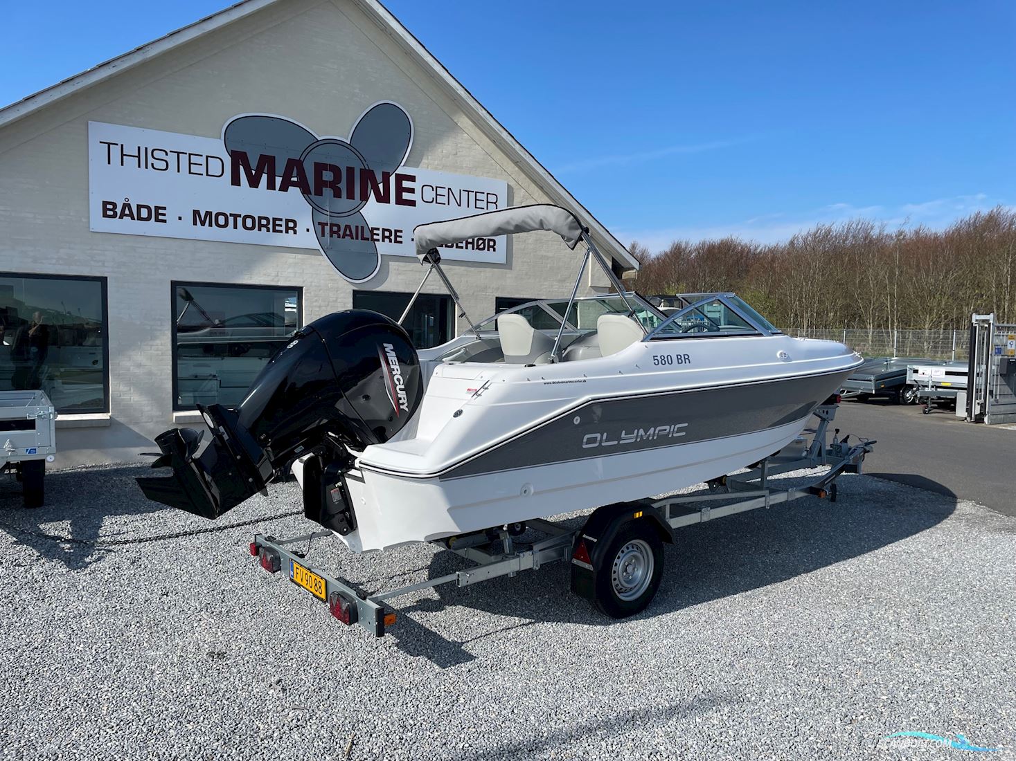 Olympic 580 Bowrider Med Mercury 115 hk CT