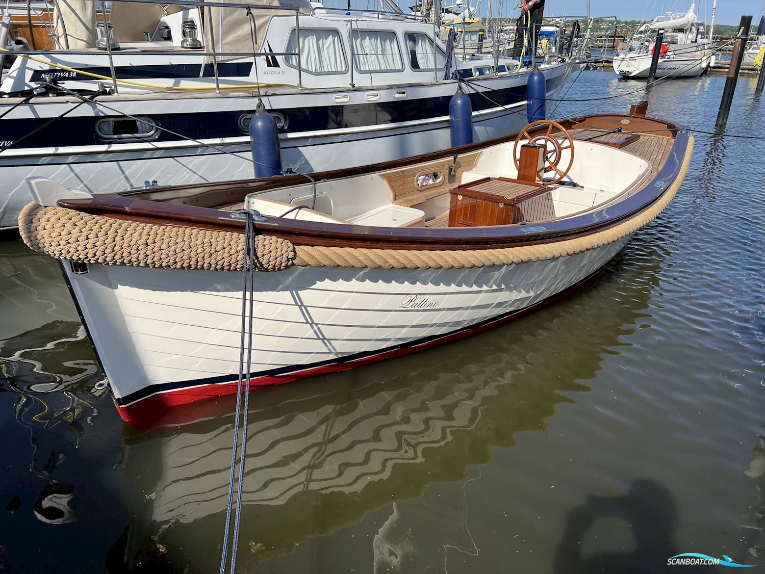 One-Off Wajer Captains Launch Motorbåt 2000, med Volvo-Penta motor, Danmark